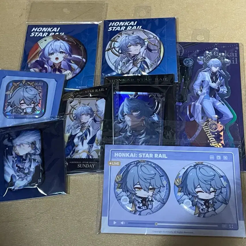 [BUNJANG] Honkai: Star Rail Sunday Bundle Set Merchandise / 붕괴 스타레일 선데이 굿즈 일괄