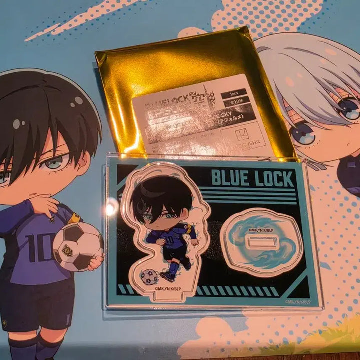 [BUNJANG] Blue Lock Skytree Collab Isagi Yoichi Mini Acrylic Stand / 블루록 스카이트리 콜라보 이토시 린 미니 아크릴 스탠드