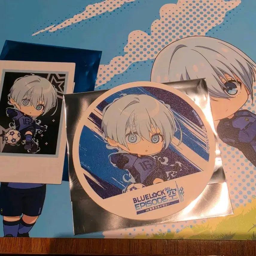 [BUNJANG] Blue Lock Skytree Hiori Set Photocard &amp; Coaster Bundle / 블루록 스카이트리 히오리세트 포토카드 코스터  일괄