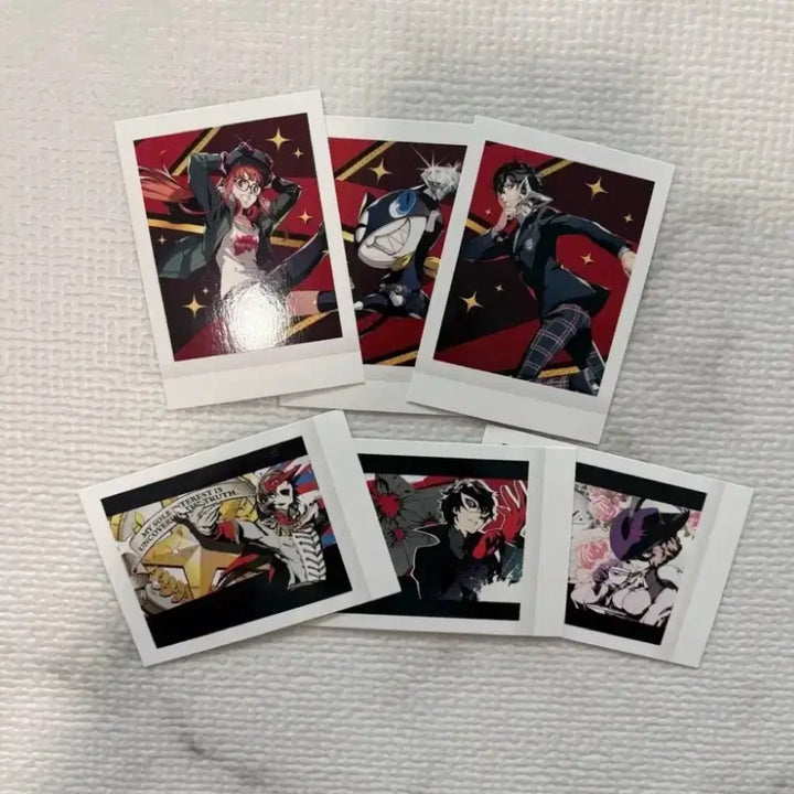 [BUNJANG] Persona Royal Joker Akechi Mona Navi Noir Cheki Pasha Photocard Bundle Set / 페르소나 로얄 조커 아케치 모나 네비 누아르 체키 파샤 포카