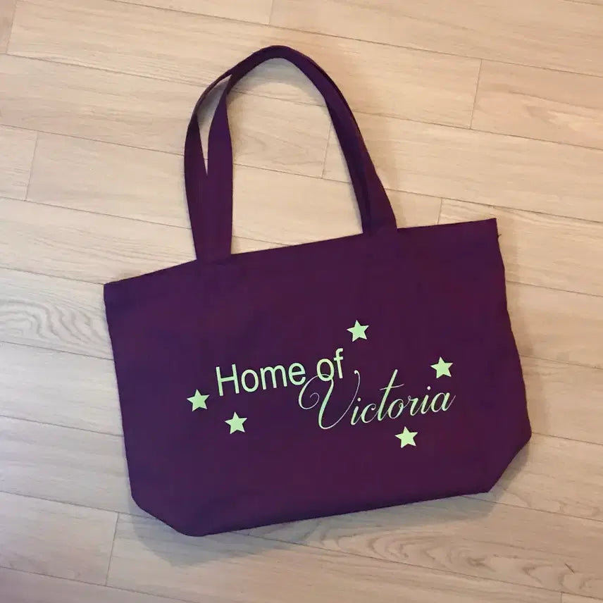 [BUNJANG] Homebodythings Purple Eco Bag / 퍼플 컬러 보라 에코백 홈바디띵즈