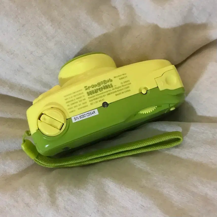[BUNJANG] SpongeBob Toy Film Camera / 스폰지밥 토이 필름 카메라