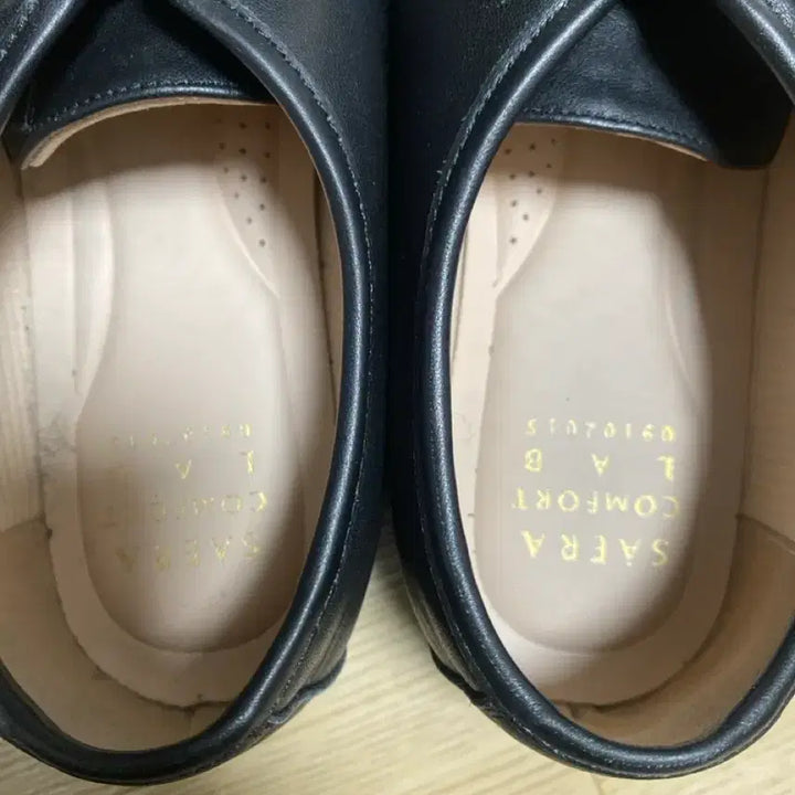 [BUNJANG] SAERA Black Leather Comfort Loafers Size 240 / SAERA 검정색 가죽 컴포트 로퍼 240