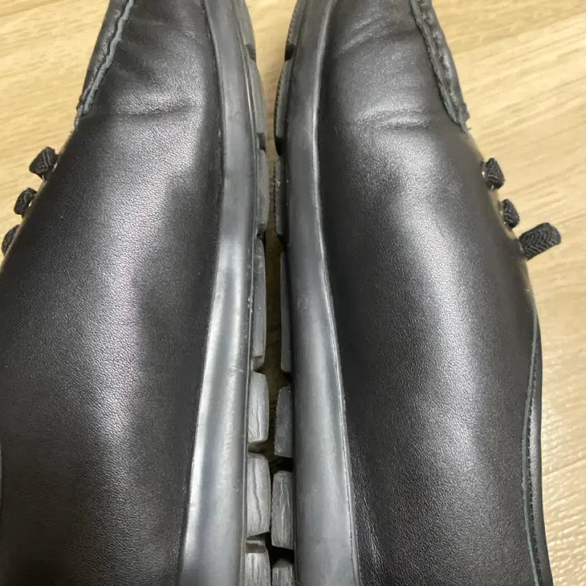 [BUNJANG] SAERA Black Leather Comfort Loafers Size 240 / SAERA 검정색 가죽 컴포트 로퍼 240