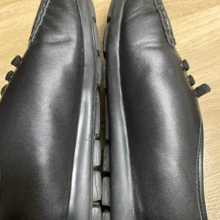 [BUNJANG] SAERA Black Leather Comfort Loafers Size 240 / SAERA 검정색 가죽 컴포트 로퍼 240