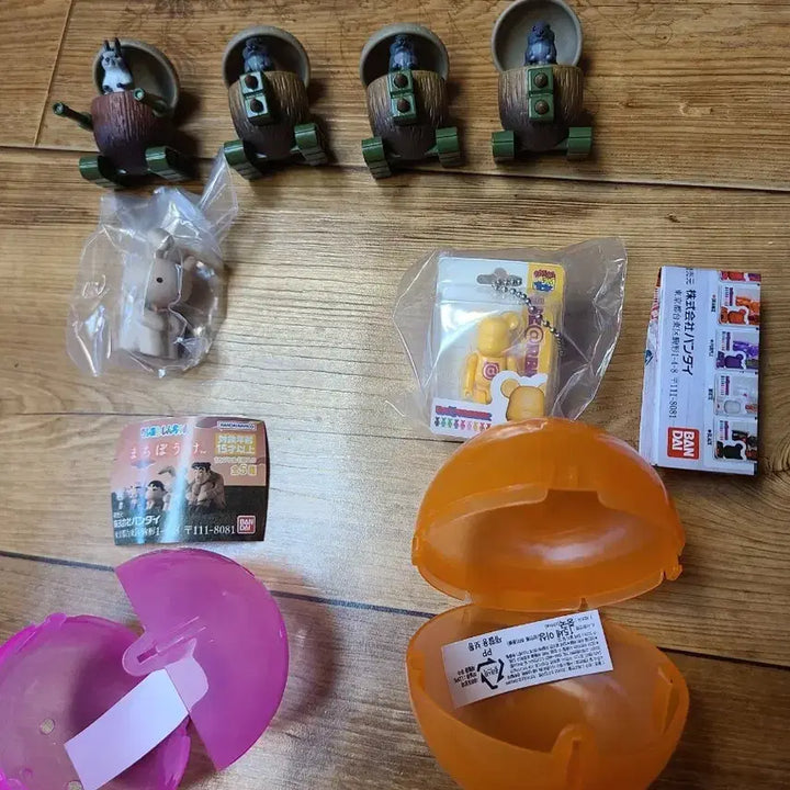 [BUNJANG] Bandai Gacha Figure Set (4 Types Bundle) / 반다이 가챠 피규어 4종 세트 일괄