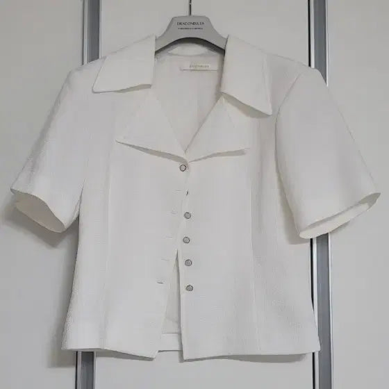 [BUNJANG] Dragonblues Summer White Short-Sleeve Jacket / 드래곤블루스 dragonblues 여름 자켓