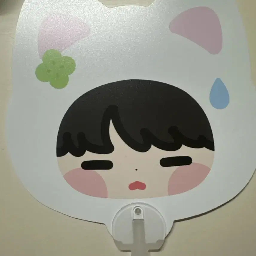 [BUNJANG] NCT127 Doyoung Vans Sticker Fan (Dan-im Doyangyi) Lightstick Accessory Set / nct127 엔시티 도영 반스 반사스티쿠 믐뭔봉 응원봉 다님 도냥이 부채