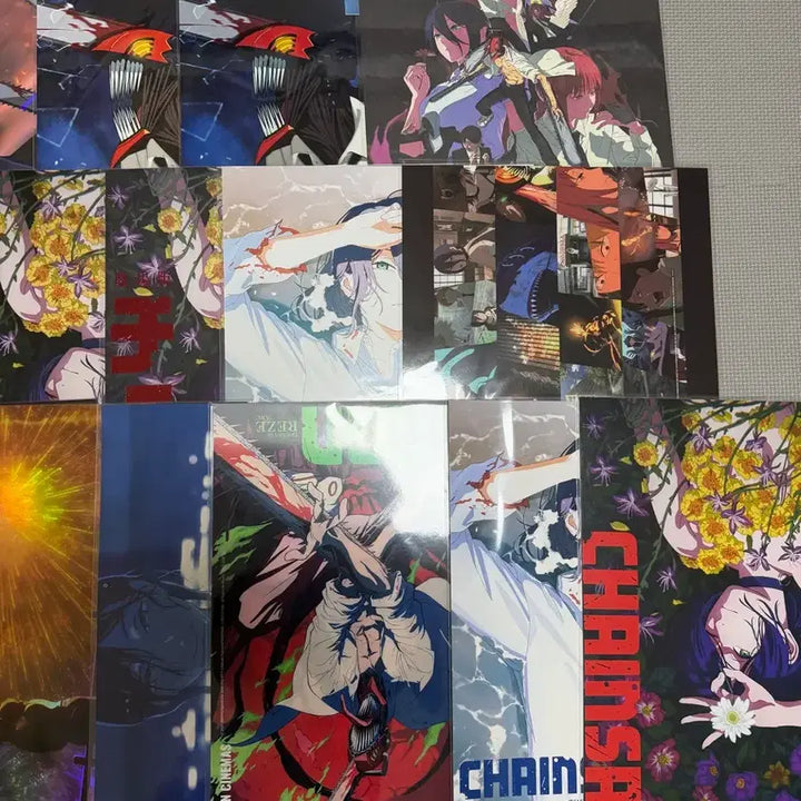 [BUNJANG] Chainsaw Man - All Posters &amp; Special Goods (Includes 300 Limited Edition Poster) / 체인소맨 레제 모든 포스터및 특전들(300명 한정 포스터 포함)
