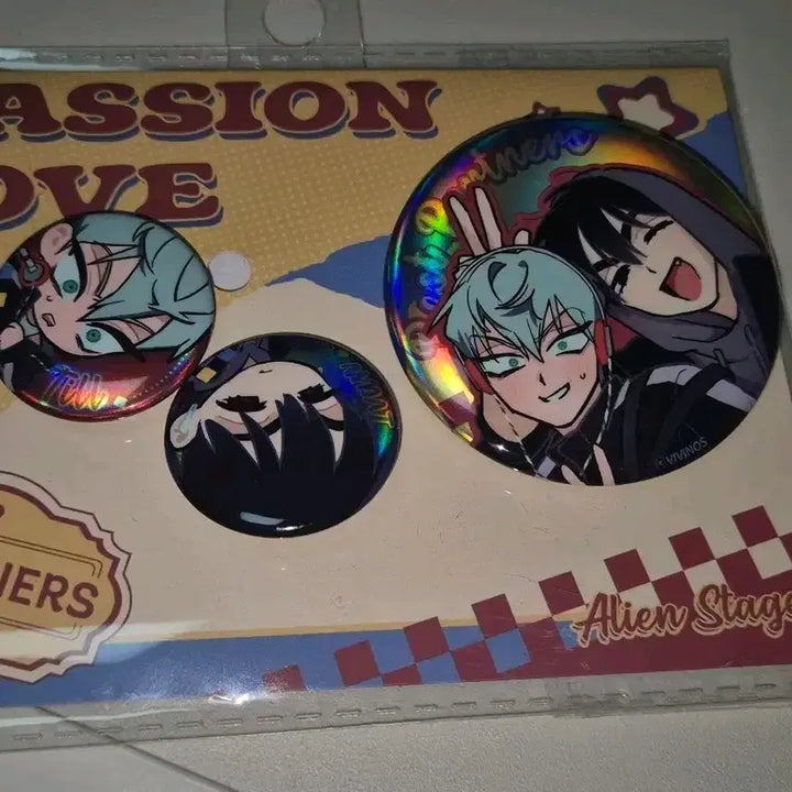 [BUNJANG] A.C.E ESTIVAL Pin Button Goods Set (3 pcs) / 에이스테 틸이반 핀버튼 굿즈3개세트