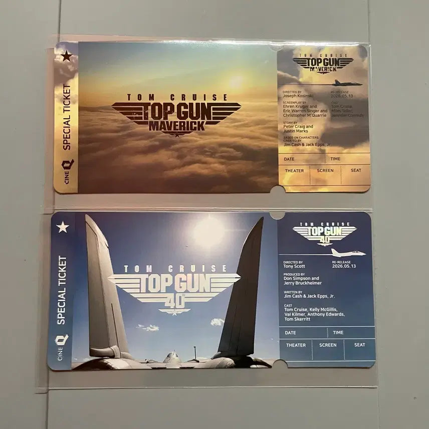 [BUNJANG] Top Gun: Maverick Special Ticket Bundle Set / 탑건 탑건 매버릭 스페셜티켓 일괄