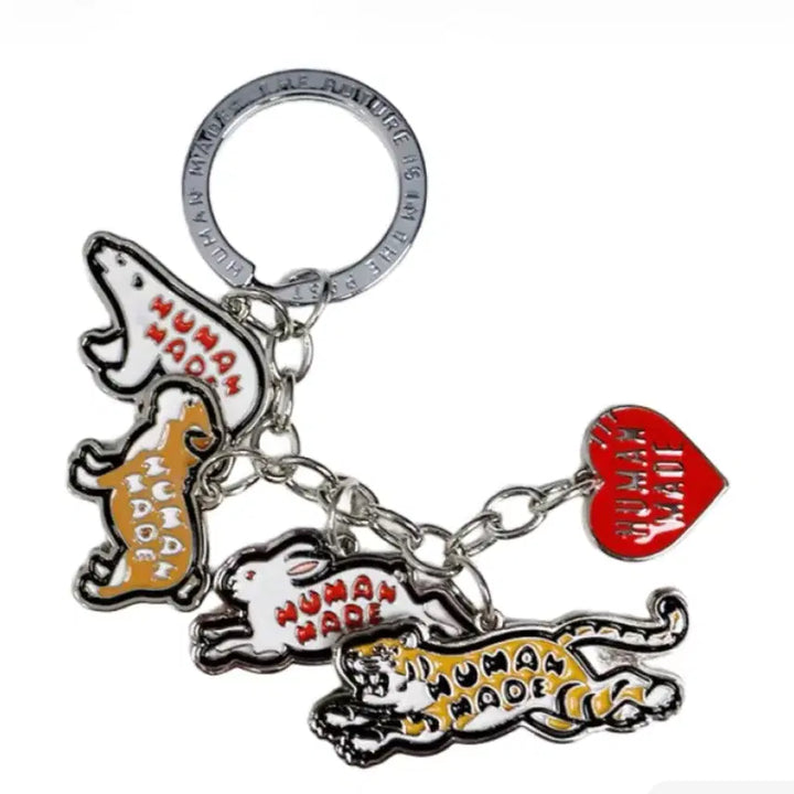 [SOLD OUT] 미개봉 휴먼메이드 애니멀 하트 키링 메탈 키링