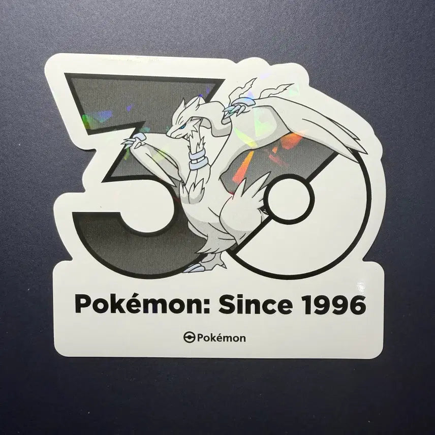 [BUNJANG] Limited Edition 30th Anniversary Logo Sticker - Generation 5 Legend &