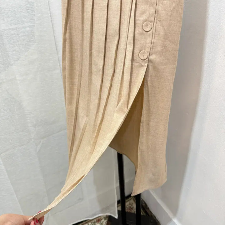 [BUNJANG] And Other Stories Slit Pleated Long Skirt / 앤아더스토리즈 슬릿 플리츠 주름 롱스커트 롱치마 4573