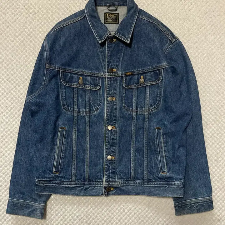 [BUNJANG] Lee 101J 1990s Denim Trucker Jacket / [M] Lee 리 1990s 101J 데님 트러커 청자켓