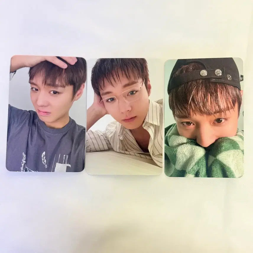[BUNJANG] Park Ji Hoon Reflect POB Photocard Bundle Set / 박지훈 리플렉트 미공포 포토카드 포카 3장 일괄