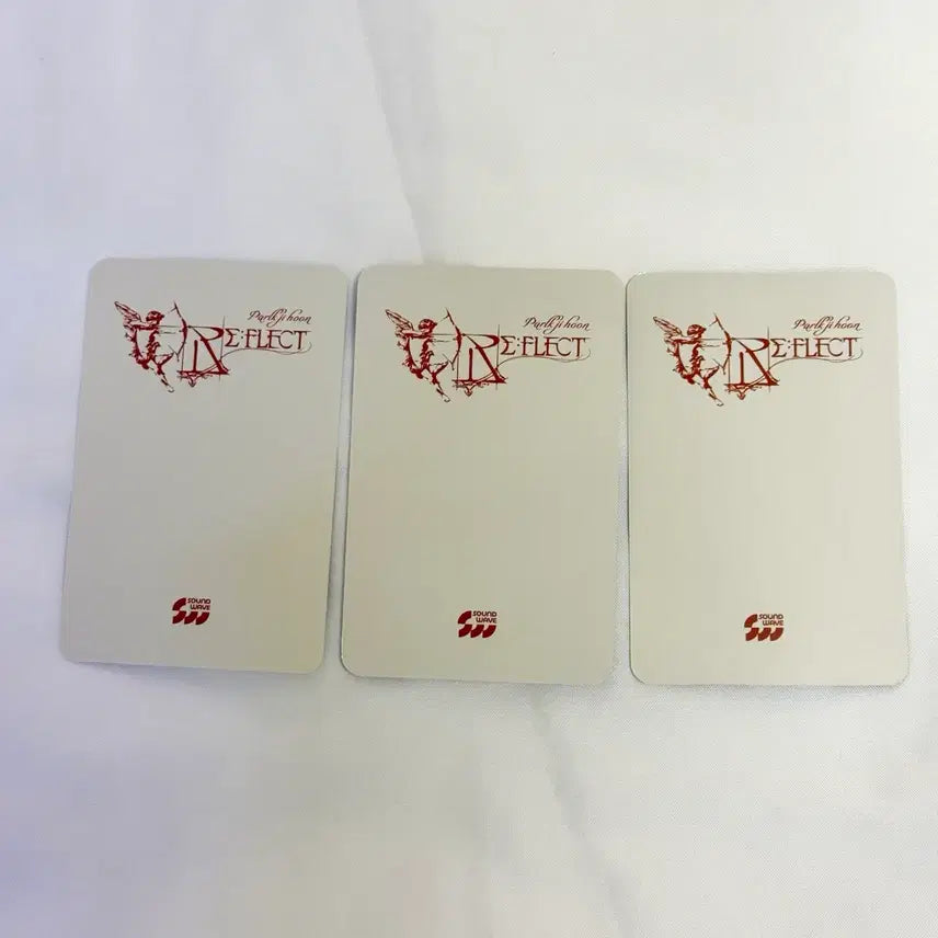 [BUNJANG] Park Ji Hoon Reflect POB Photocard Bundle Set / 박지훈 리플렉트 미공포 포토카드 포카 3장 일괄