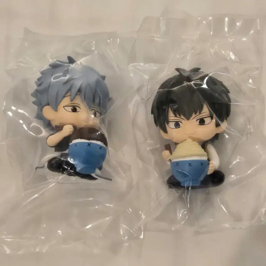 [BUNJANG] Gintama Mogu Mogu Gacha Gintoki + Hijikata Set / 은혼 모구모구 가챠 - 긴토키 + 히지카타
