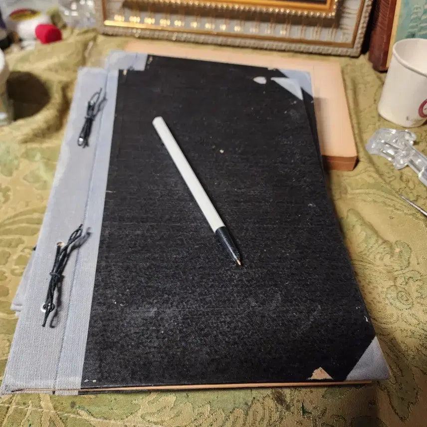 [BUNJANG] Vintage 1970s Unused Document Binder / 1권에6000원 70년대 미사용 서류철 26.5cmX19.5cm