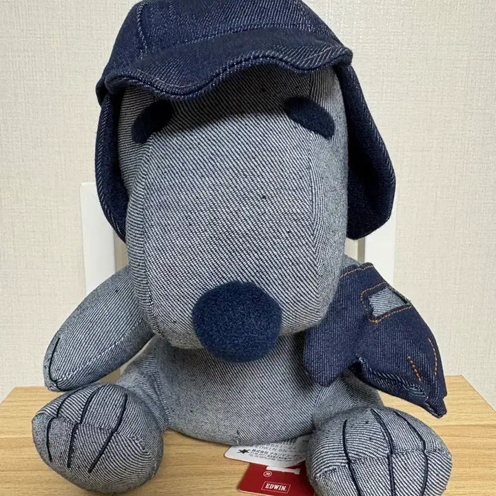[BUNJANG] Snoopy Denim Gloves Plush Doll / 스누피데님글러브 인형