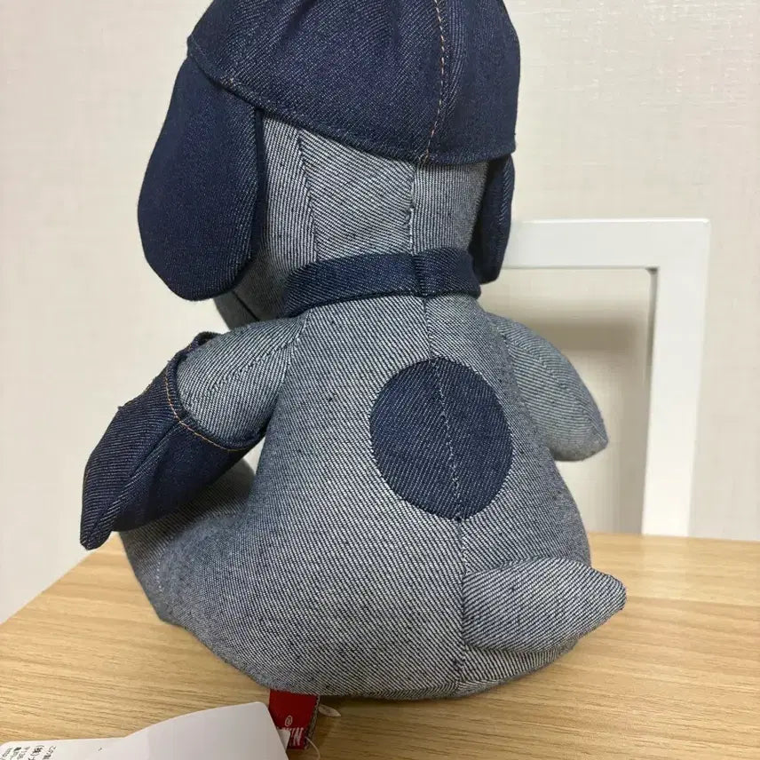 [BUNJANG] Snoopy Denim Gloves Plush Doll / 스누피데님글러브 인형