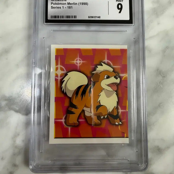 [BUNJANG] Pokemon Growlithe CGC 9 Mint Graded Card / 포켓몬 카드 가디 (Growlithe) CGC 9 민트