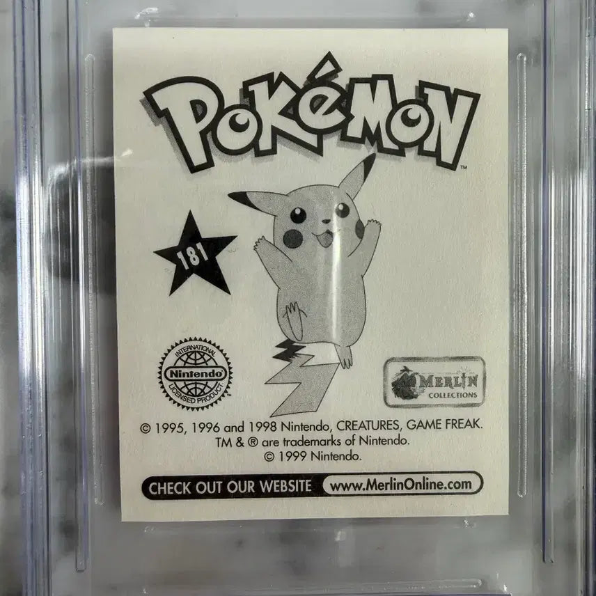 [BUNJANG] Pokemon Growlithe CGC 9 Mint Graded Card / 포켓몬 카드 가디 (Growlithe) CGC 9 민트