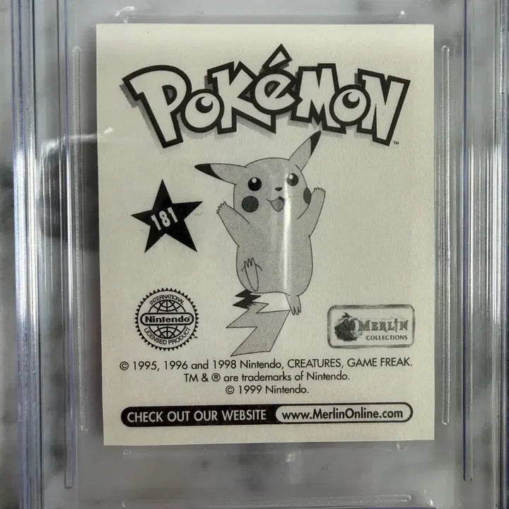 [BUNJANG] Pokemon Growlithe CGC 9 Mint Graded Card / 포켓몬 카드 가디 (Growlithe) CGC 9 민트