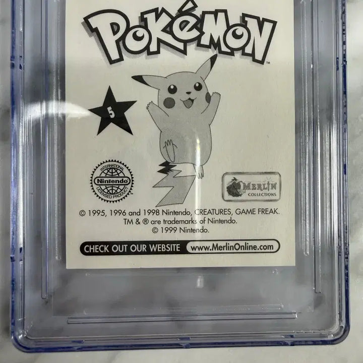 [BUNJANG] Pokemon Charizard Card (1998) CGC Graded 7.5 / CGC 7.5 포켓몬 리자디 카드 (1998)