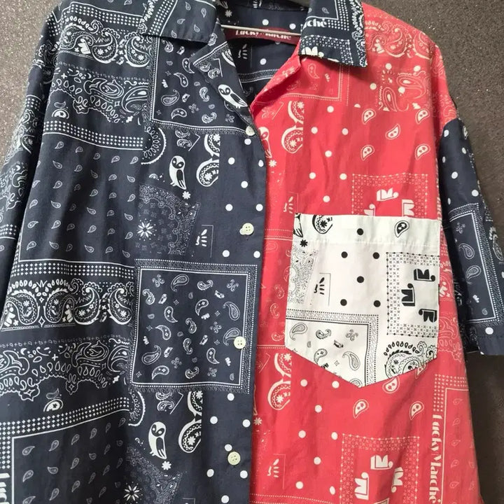 [BUNJANG] Lucky Marche Striped Shirt / 럭키마르쉐 남방