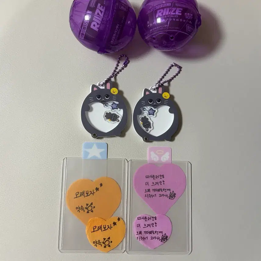 [BUNJANG] RIIZE Wonbin Shaka Shaka Confetti Gacha Keyring Bundle Set / 라이즈 원빈 토냥덕 샤카샤카 컨페티 가챠 키링