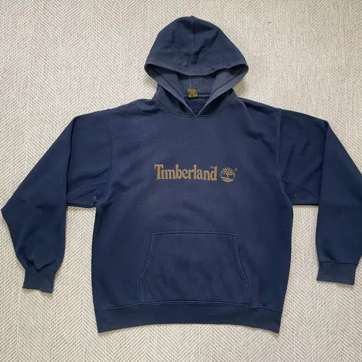 [BUNJANG] 00s Timberland 80/20 Gusseted Hooded Sweatshirt L / 00s 올드 팀버랜드 80/20 거셋 후드스웻