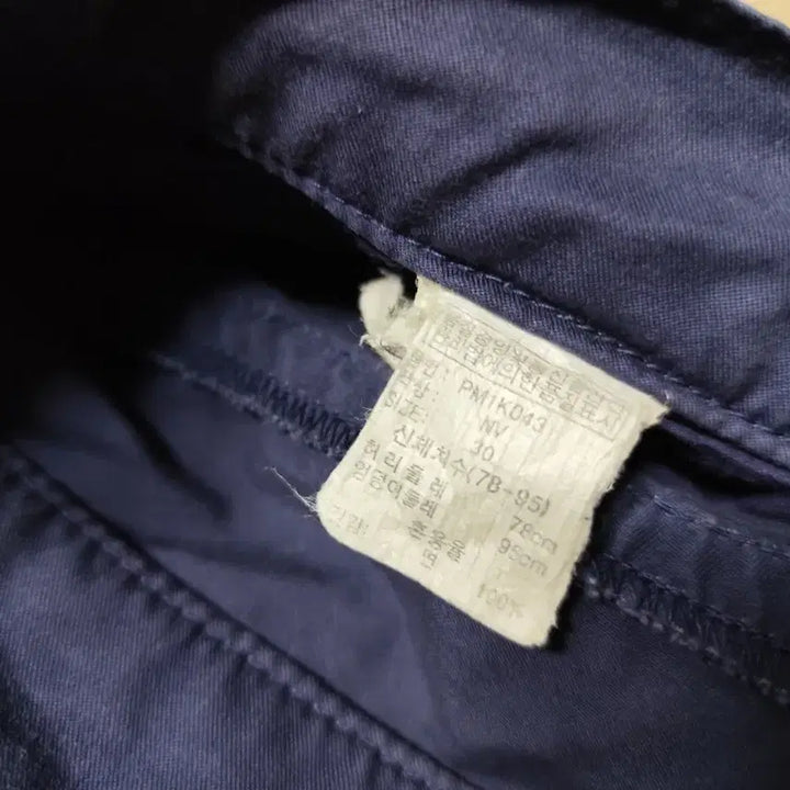 [BUNJANG] Polo Ralph Lauren Navy Cotton Cargo Pants Size 30 / 폴햄 네이비 카고 면 팬츠 30