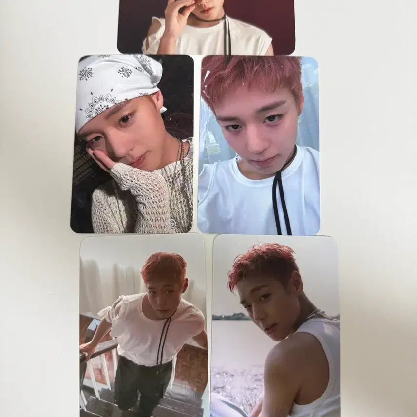 [SOLD OUT] 박지훈 반다나 플브 plve 포카 일괄 양도