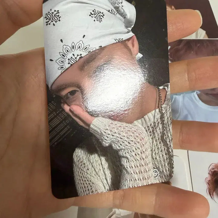 [SOLD OUT] 박지훈 반다나 플브 plve 포카 일괄 양도