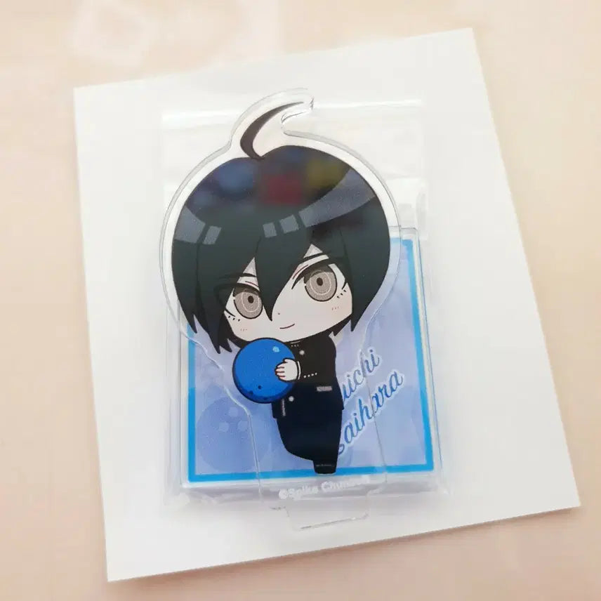 [BUNJANG] Danganronpa Shuichi Saihara Round1 Collaboration SD Acrylic Stand / 단간론파 사이하라 슈이치 라운드원 SD 아크릴 스탠드