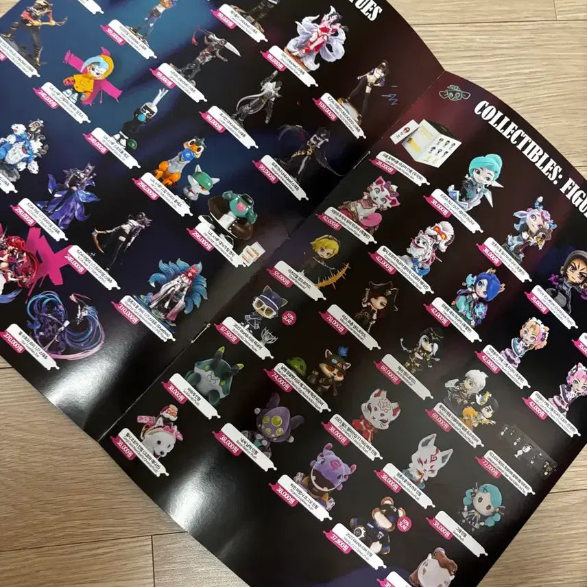 [BUNJANG] League of Legends Arcane Season 2 Pop-up Store Pamphlet / 리그오브레전드 롤 아케인 2 팝업스토어 팜플렛