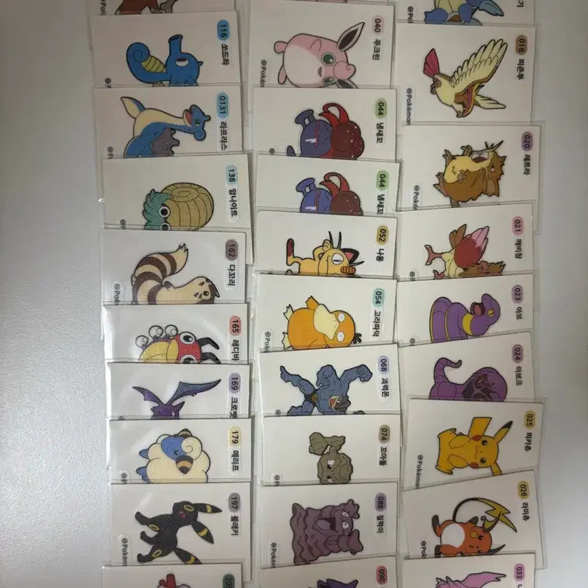 [BUNJANG] 1st Generation Pokemon Stickers - Purchase/Trade / 1세대 포켓몬 띠부씰 구매/교환