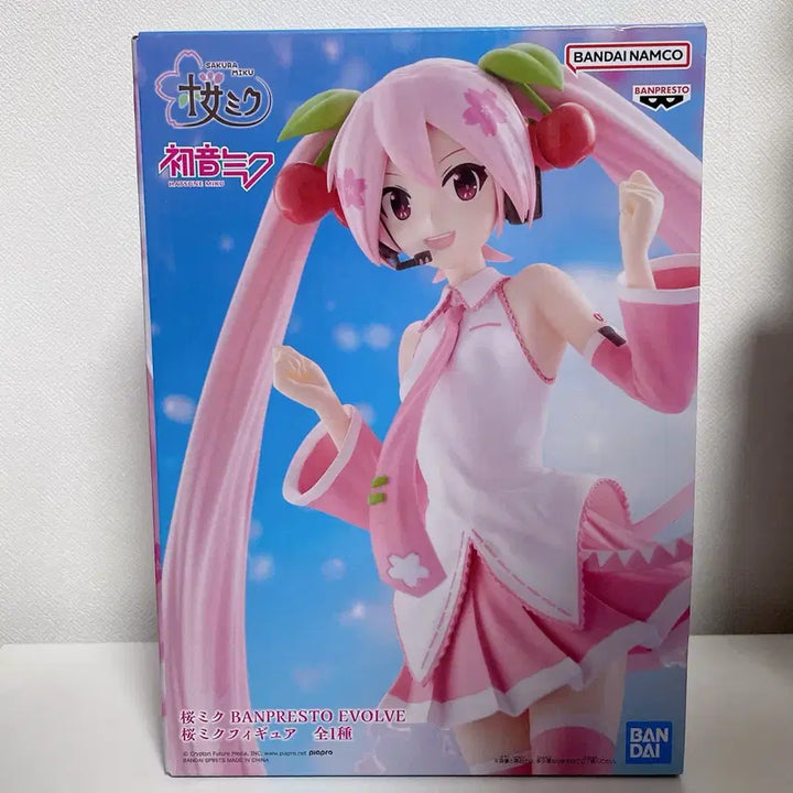 [BUNJANG] Sakura Miku Banpresto EVOLVE Figure (Sealed) / 사쿠라 미쿠 반프레스토 EVOLVE 피규어 미개봉