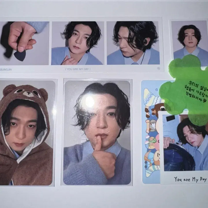 [BUNJANG] Day6 My Day 6th Gen Sungjin Photocard Split Set / 데이식스 마이데이 6기 키트 성진 분철 포카