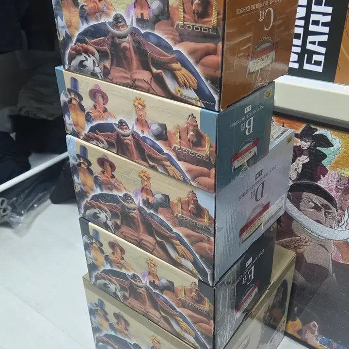 [BUNJANG] One Piece Figure Whitebeard Oyaji &amp; Sons / 원피스 피규어 흰수염 오야지와 아들들