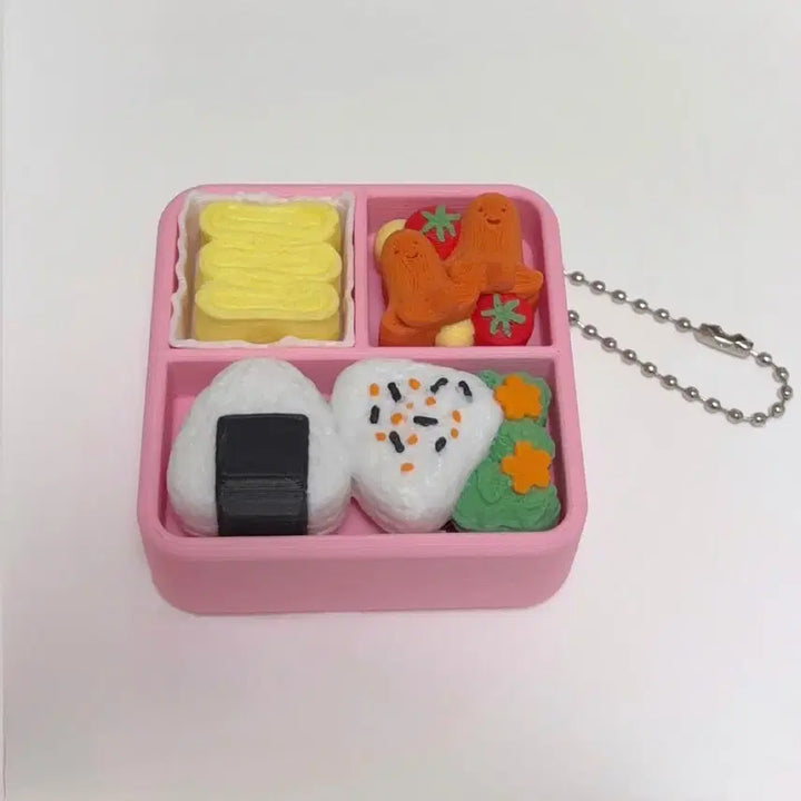 [BUNJANG] 4-Key Urban Lunchbox Clicker - Pink / 4구 도시락 클리커 핑크