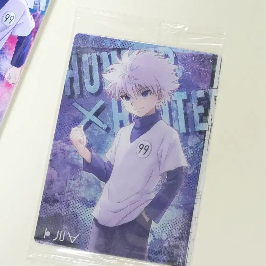 [BUNJANG] Hunter x Hunter Illumi Killua Wafers Photocard / 헌터헌터 이타쟈가 키르아 웨하스 포토카드
