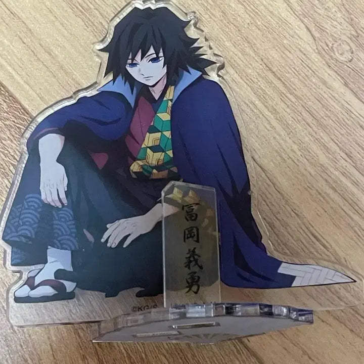 [BUNJANG] Demon Slayer Tomioka Giyu Nanjatown Fan Acrylic / 귀멸의칼날 귀칼 토미오카 기유 난자타운 닌자타운 난쟈타운 부채 아크릴