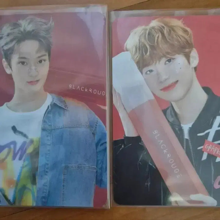 [BUNJANG] CRAVITY Black Rouge Lucky Draw Photocard Set / 크래비티 블랙루즈 특전 포카 2장
