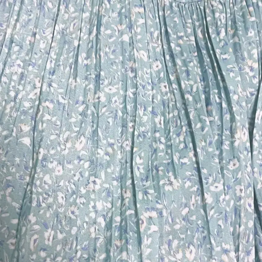 [BUNJANG] Japanese Vintage Floral Long Skirt / 일본 빈티지 스커트 아오이 유우 모리걸 모리룩 잔꽃 무늬 롱스커트