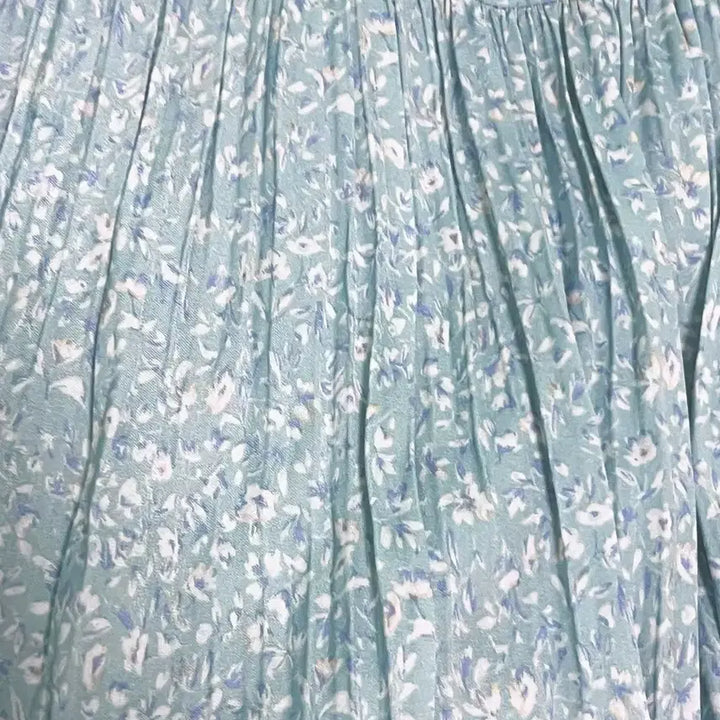 [BUNJANG] Japanese Vintage Floral Long Skirt / 일본 빈티지 스커트 아오이 유우 모리걸 모리룩 잔꽃 무늬 롱스커트