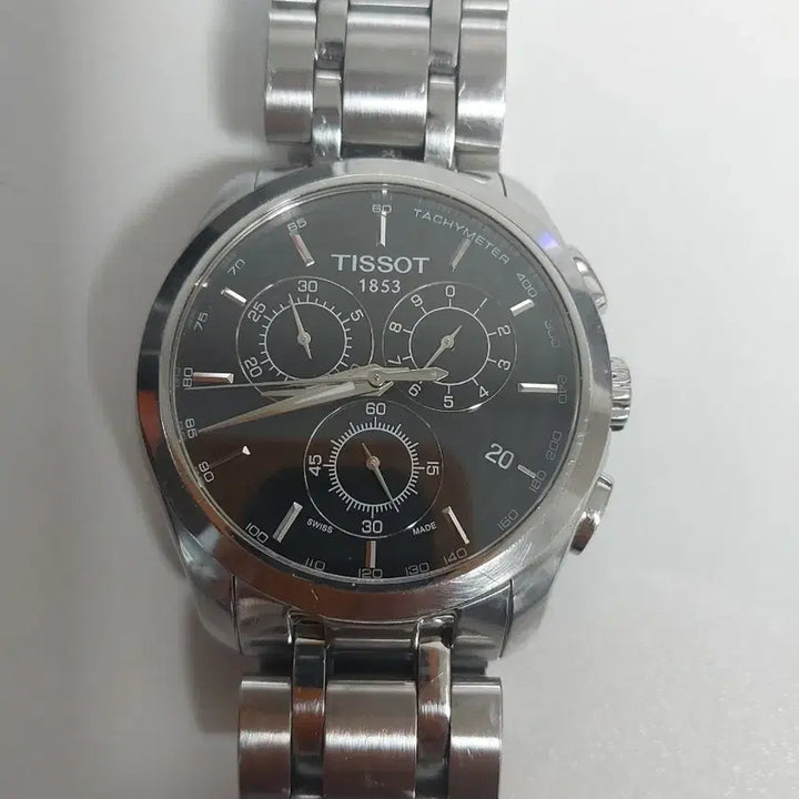 [BUNJANG] Tissot Couturier T035.617A Chronograph Metal Watch / 티쏘 꾸뜨리에 T035 617A 크로노그래프 메탈 시계