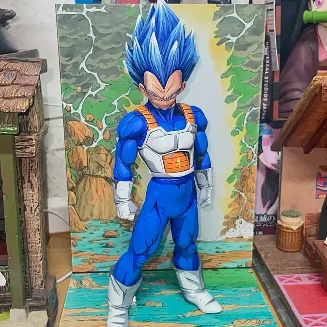 [BUNJANG] SMSP Vegeta Repaint Figure / Smsp 베지터 피규어 리페인트