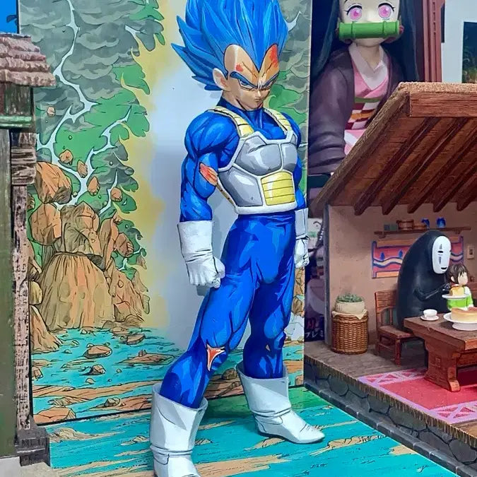[BUNJANG] SMSP Vegeta Repaint Figure / (주말할인) Smsp 베지터피규어 리페인트